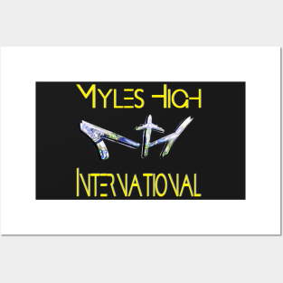 Myles High International Spaceman Shine Posters and Art